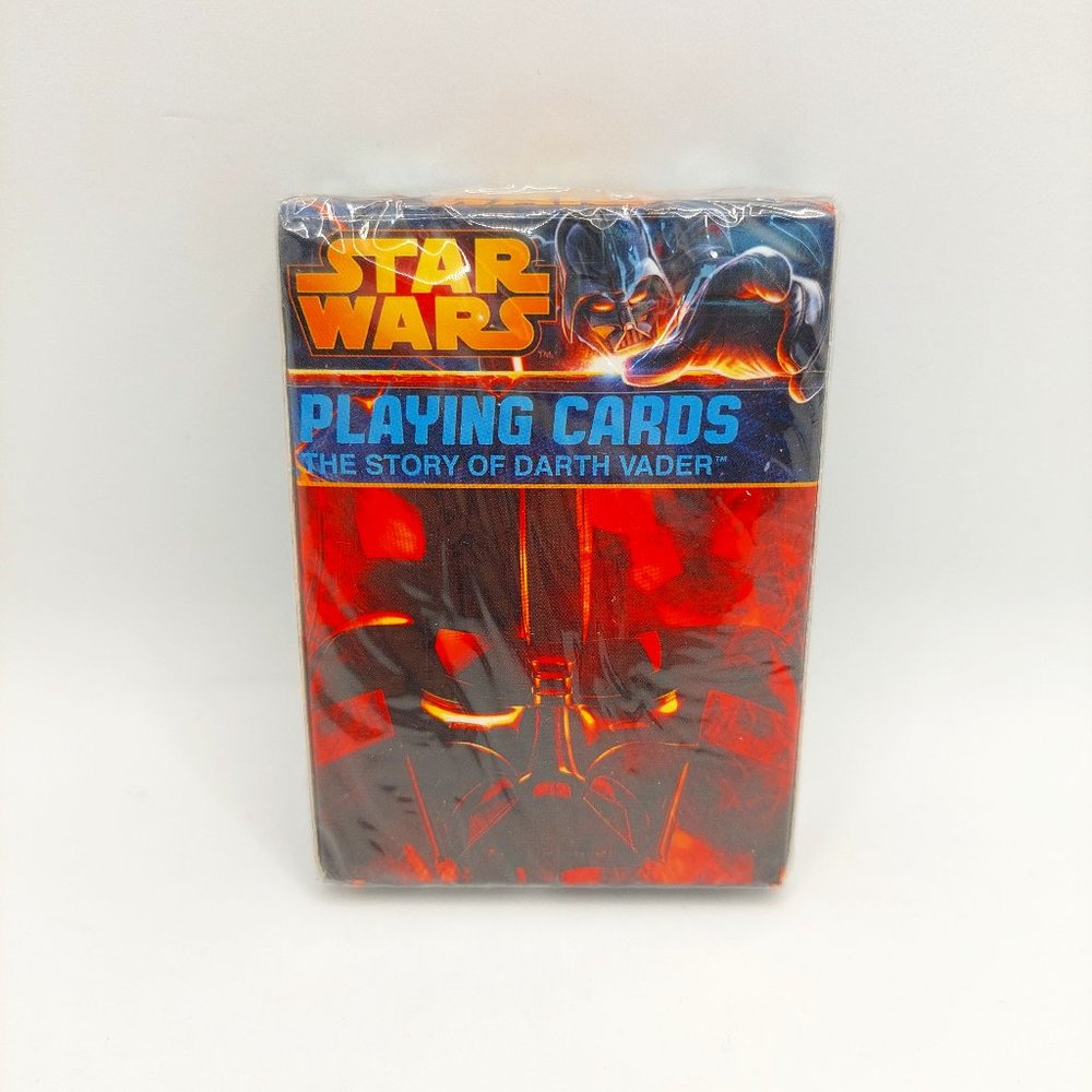 Star Wars - The Story Of Darth Vader Playing Card Game New Sealed Disney